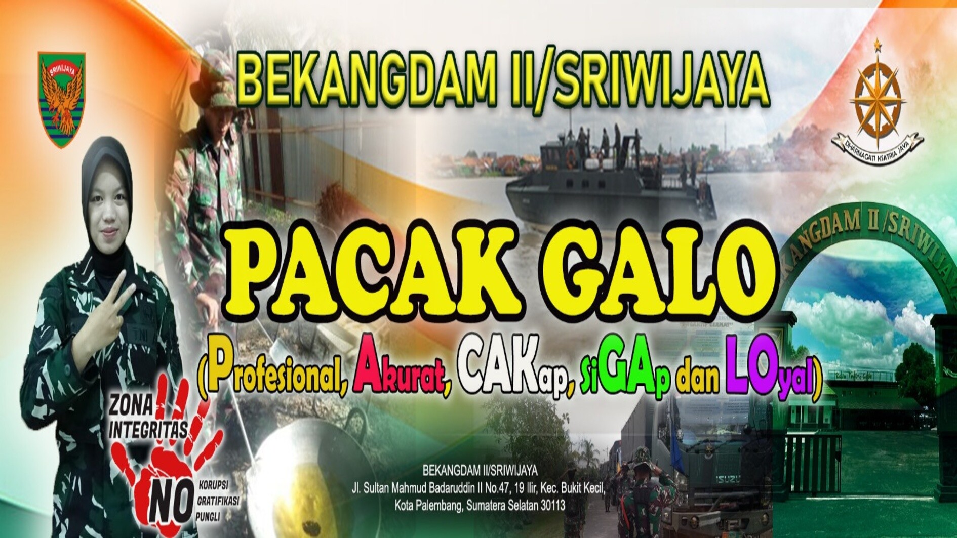 Bekangdam II/Sriwijaya Profesional dan Modern